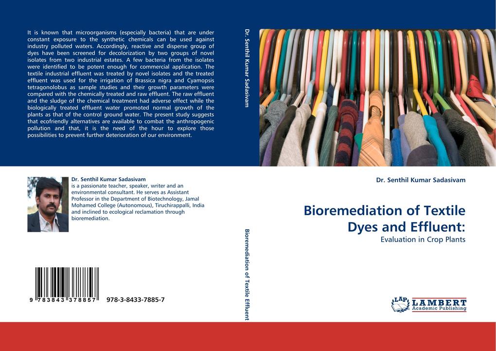 Bioremediation of Textile Dyes and Effluent:
