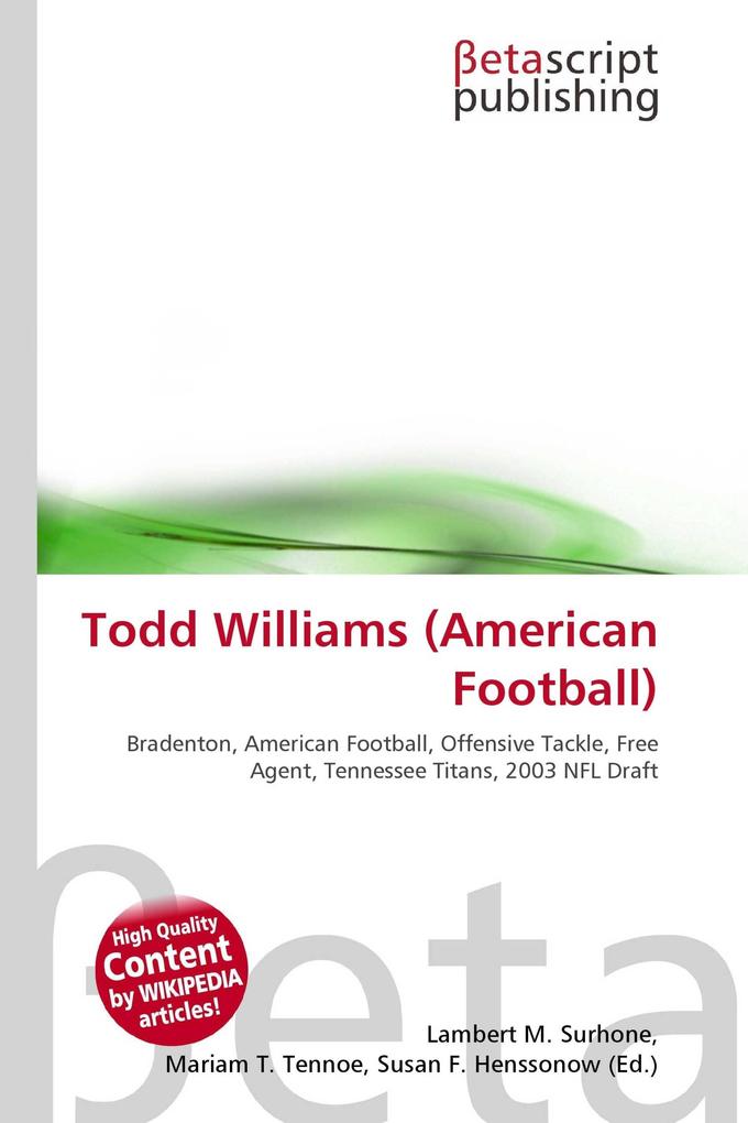 Todd Williams (American Football)
