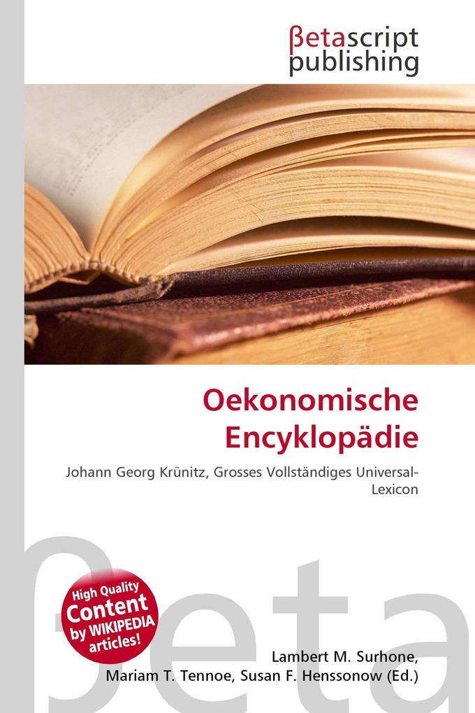 Oekonomische Encyklopädie