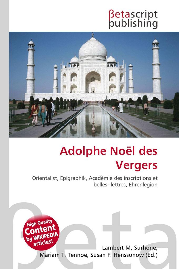 Adolphe Noël des Vergers