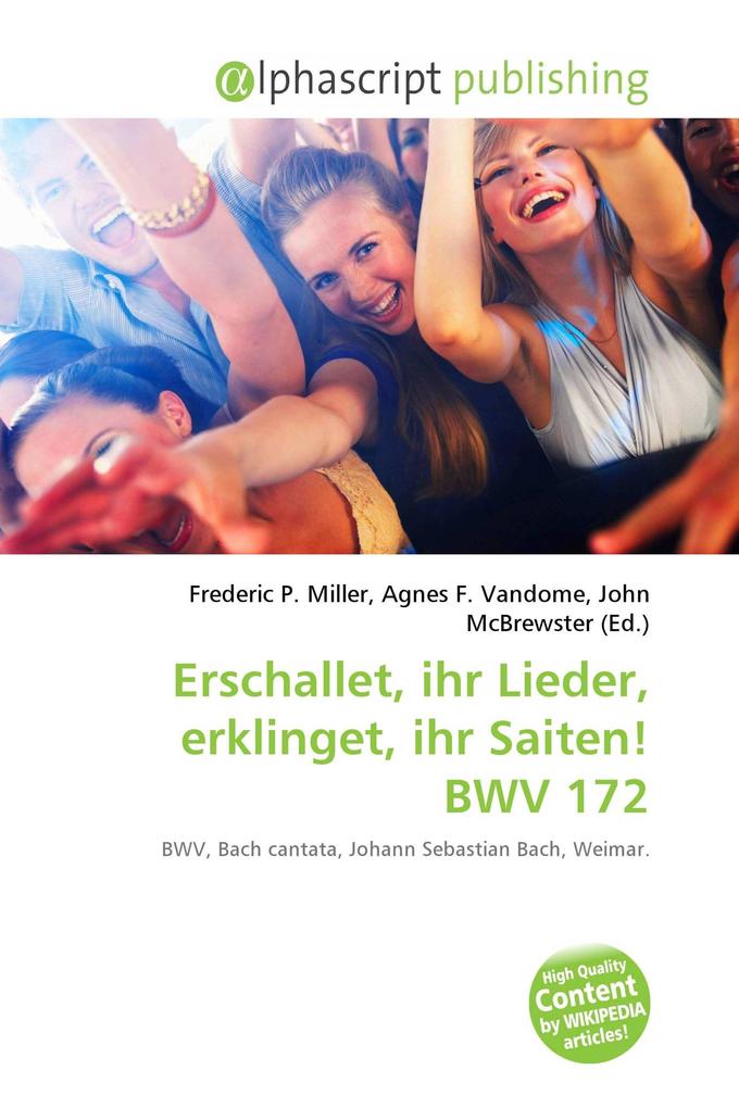 Erschallet ihr Lieder erklinget ihr Saiten! BWV 172