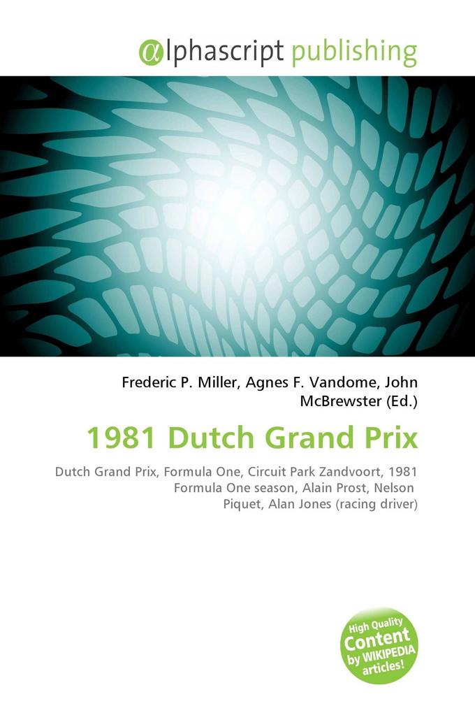 1981 Dutch Grand Prix
