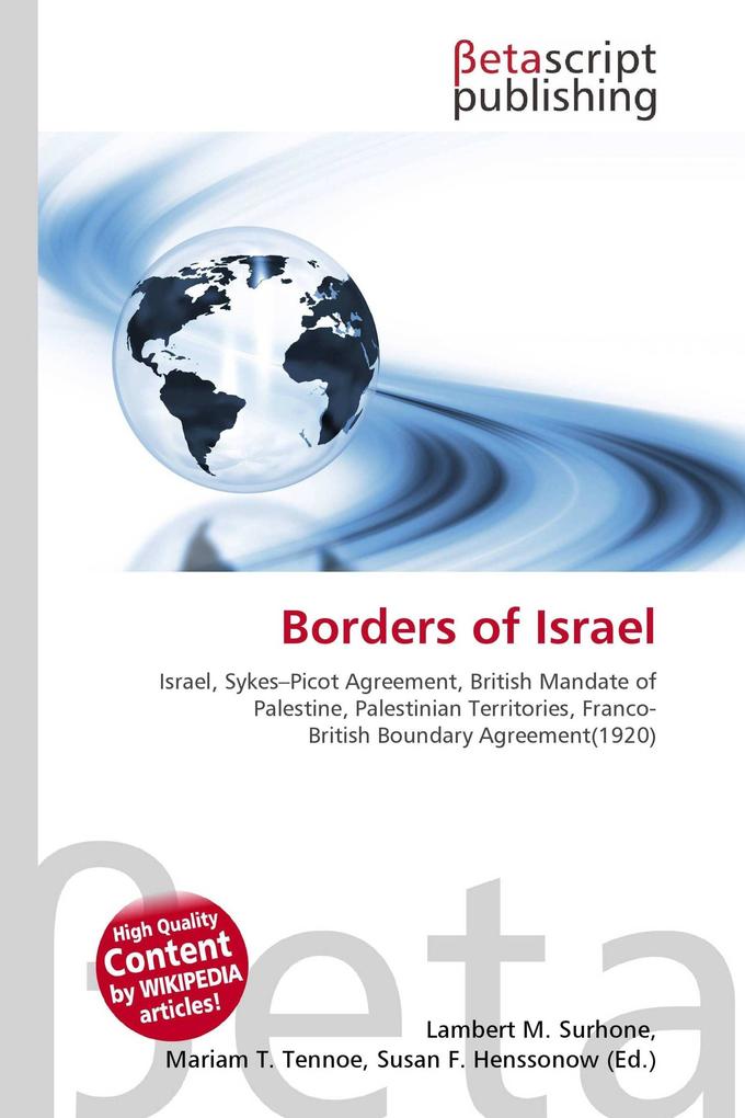 Borders of Israel