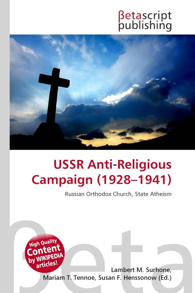 USSR Anti-Religious Campaign (1928-1941)