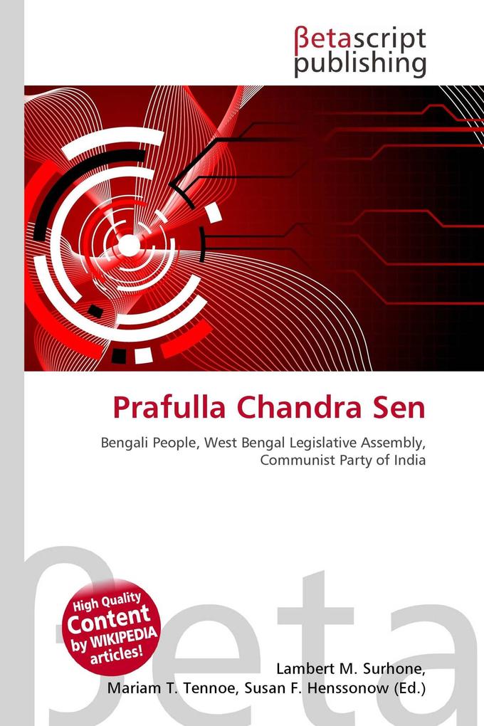 Prafulla Chandra Sen