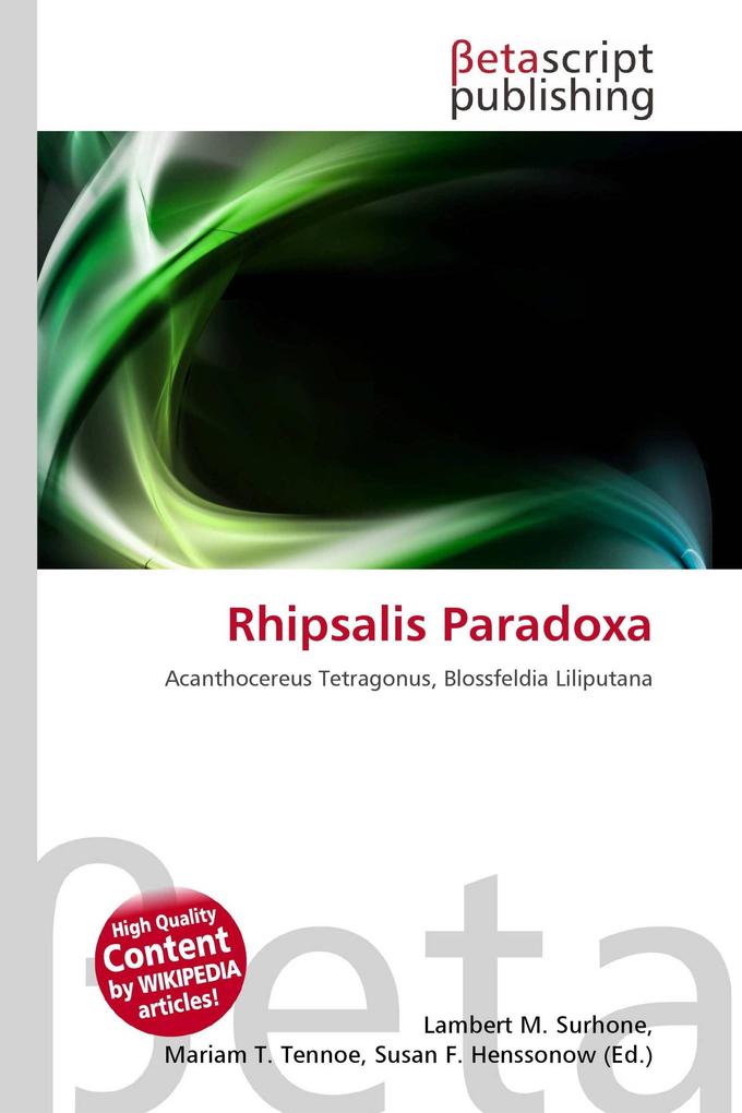 Rhipsalis Paradoxa