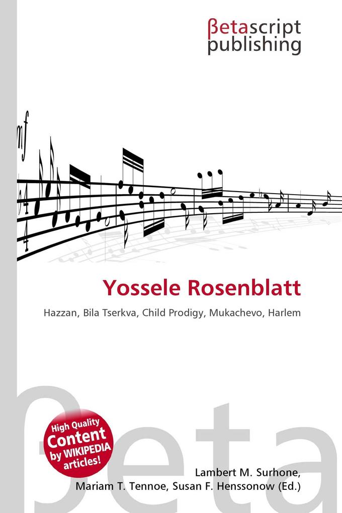 Yossele Rosenblatt