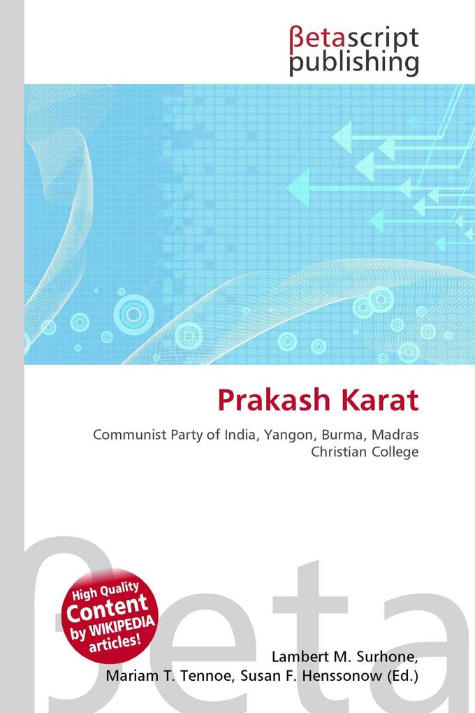 Prakash Karat