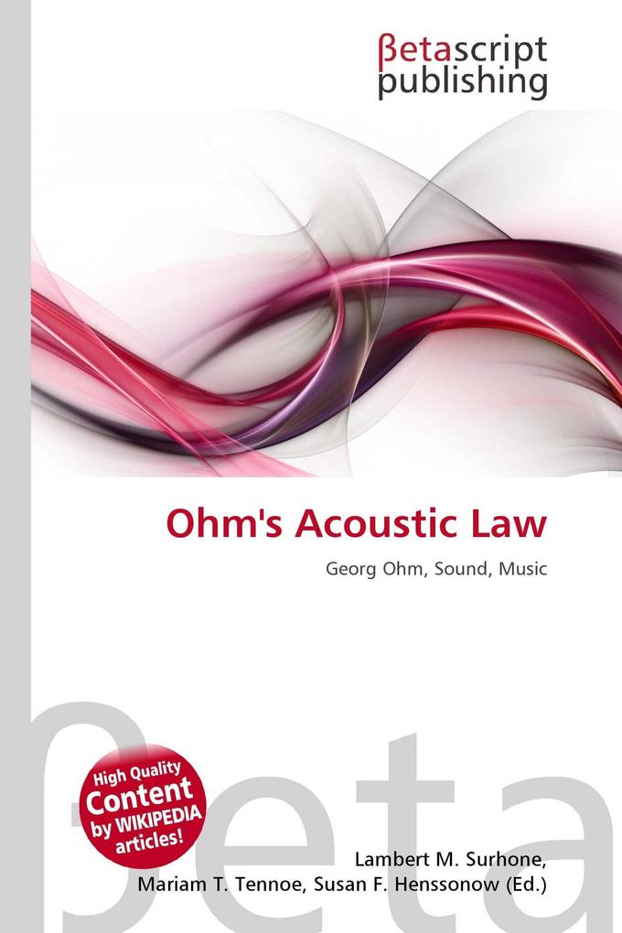 Ohm's Acoustic Law