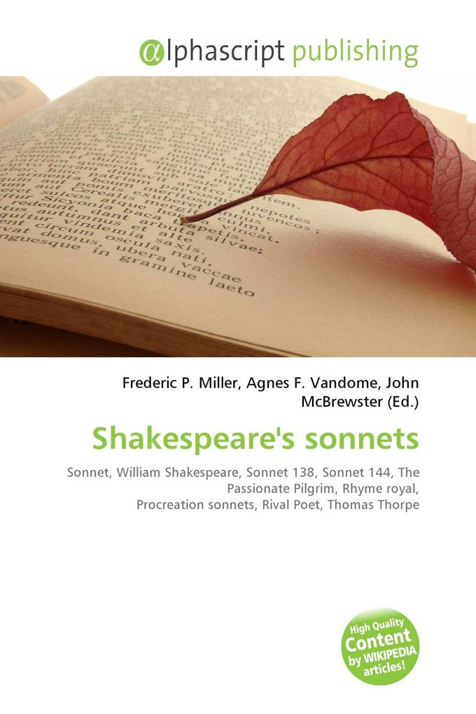 Shakespeare's sonnets