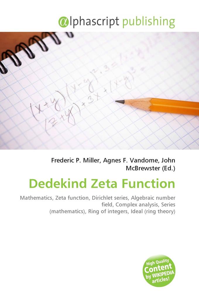 Dedekind Zeta Function