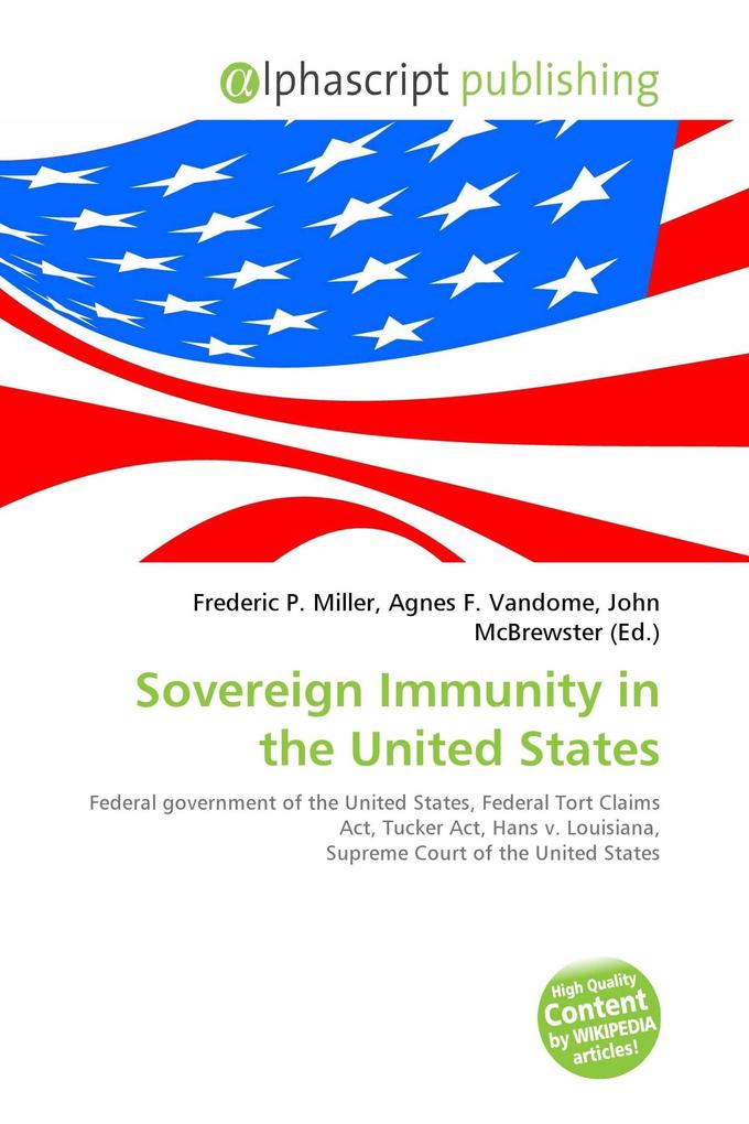 Sovereign Immunity in the United States