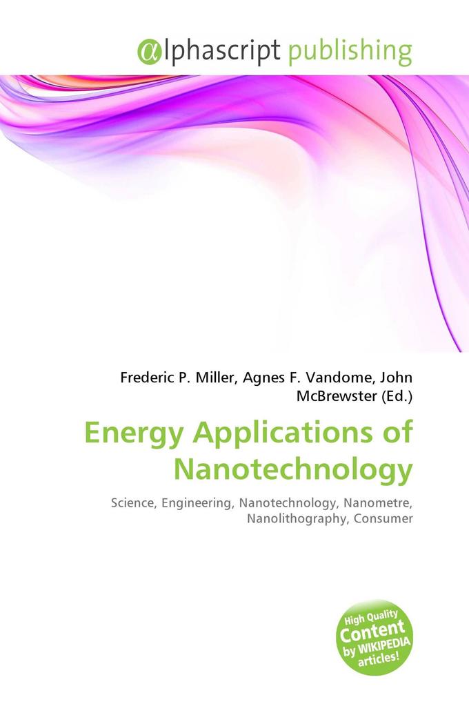 Energy Applications of Nanotechnology