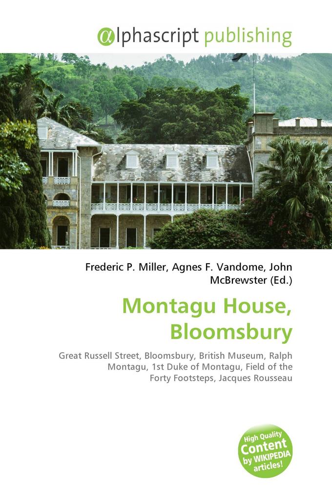 Montagu House Bloomsbury