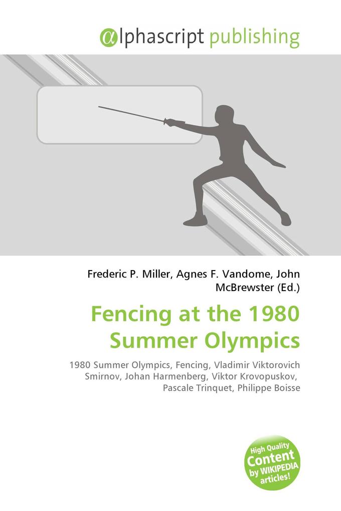 Fencing at the 1980 Summer Olympics