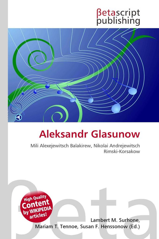 Aleksandr Glasunow