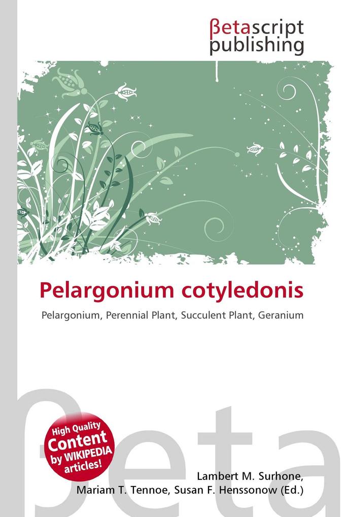 Pelargonium cotyledonis
