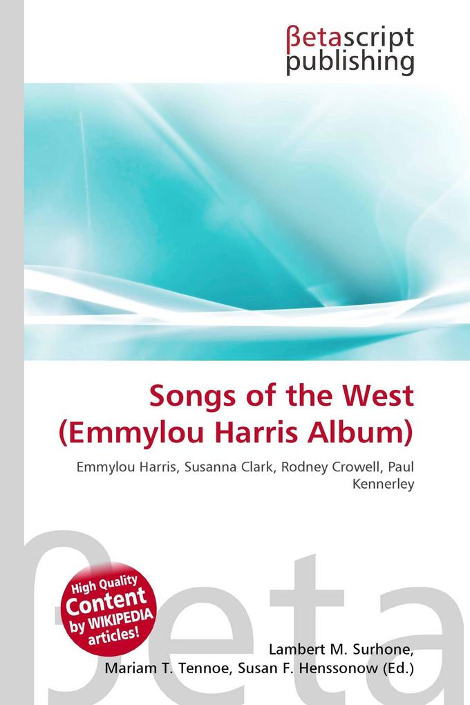 Songs of the West (Emmylou Harris Album)