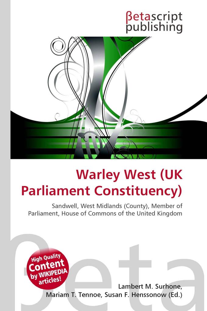Warley West (UK Parliament Constituency)