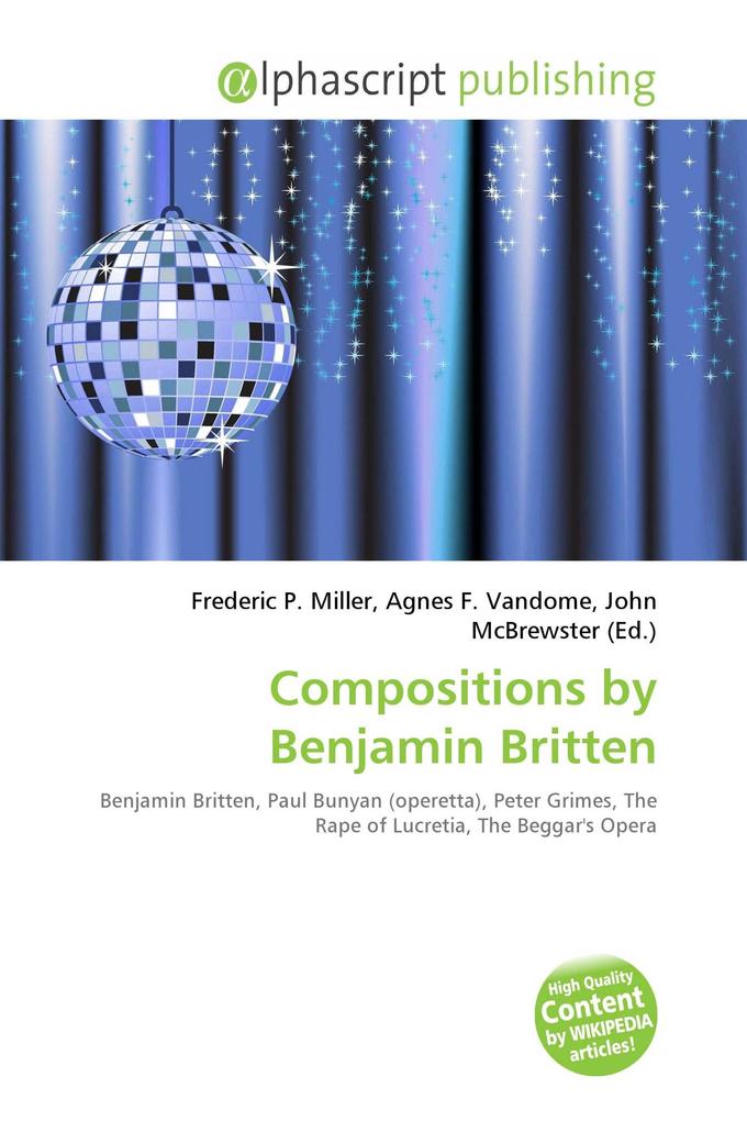 Compositions by Benjamin Britten