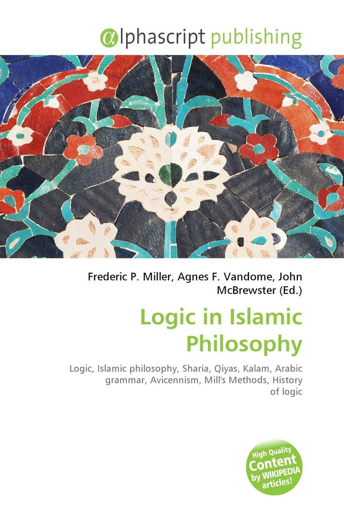 Logic in Islamic Philosophy