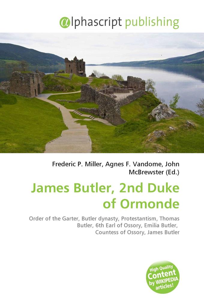 James Butler 2nd Duke of Ormonde