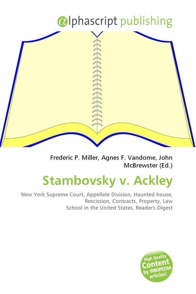 Stambovsky v. Ackley