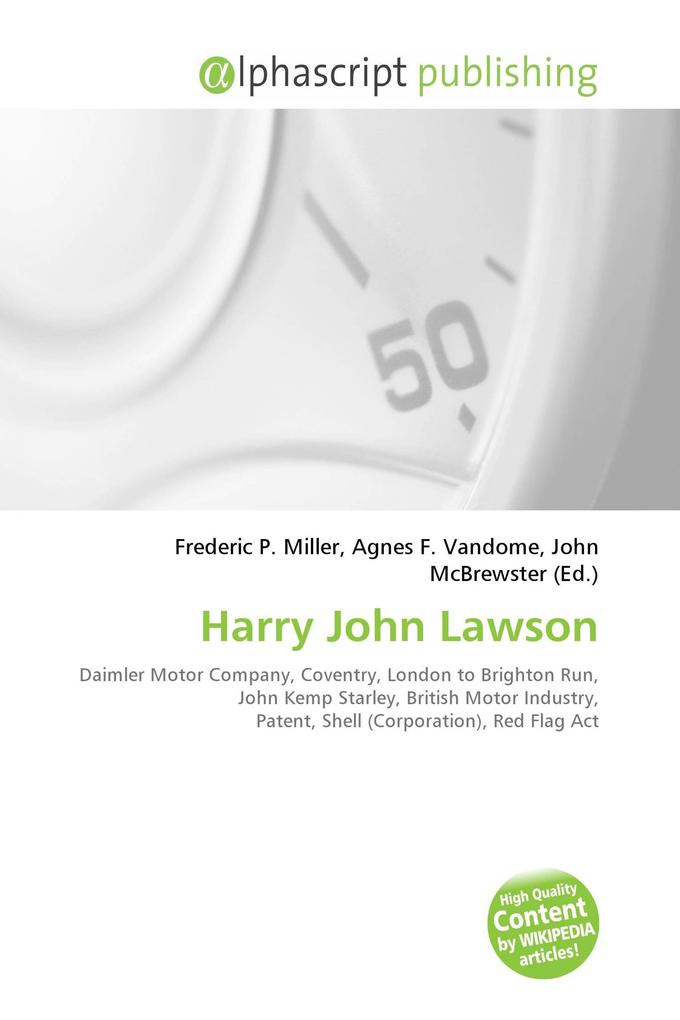 Harry John Lawson