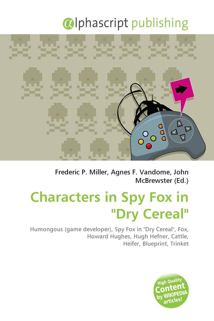 Characters in Spy Fox in 'Dry Cereal'