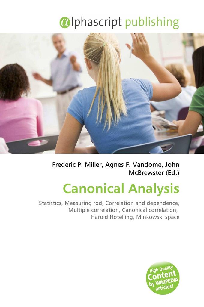 Canonical Analysis