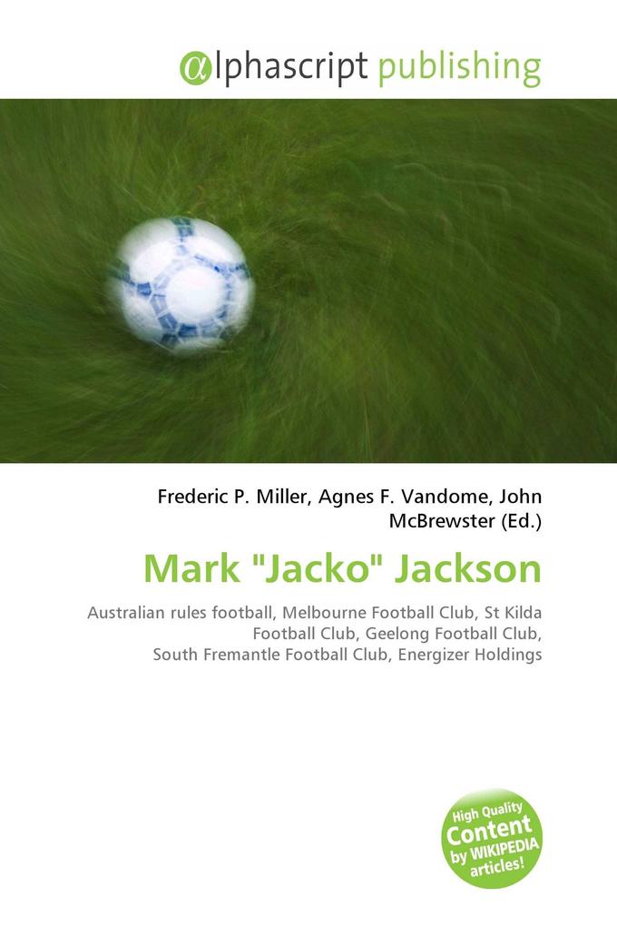 Mark 'Jacko' Jackson
