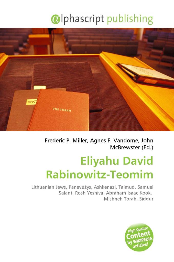 Eliyahu David Rabinowitz-Teomim