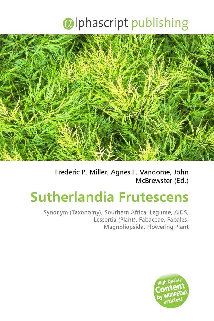 Sutherlandia Frutescens