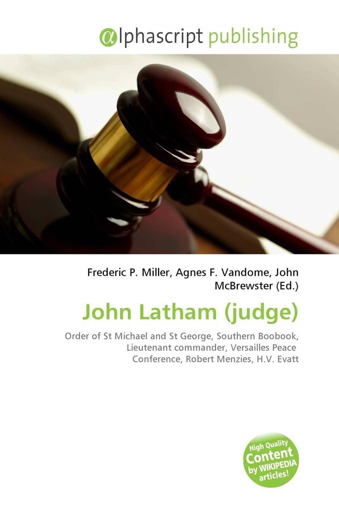John Latham (judge)