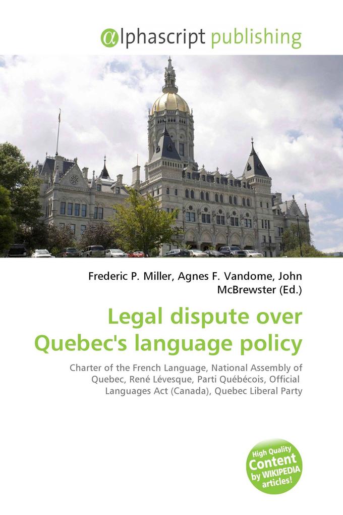 Legal dispute over Quebec's language policy