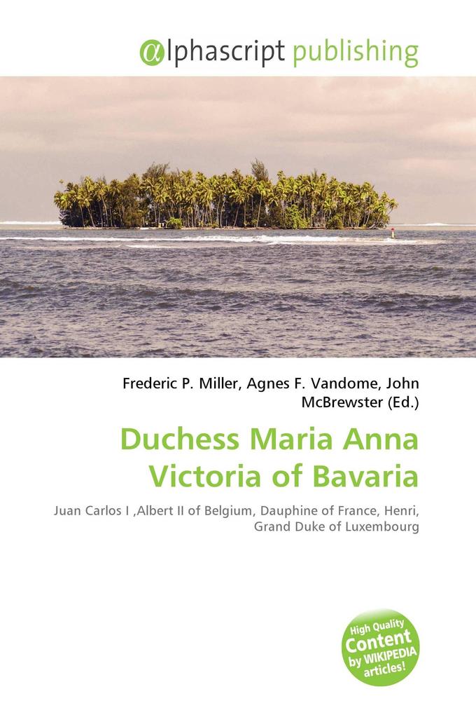 Duchess Maria Anna Victoria of Bavaria