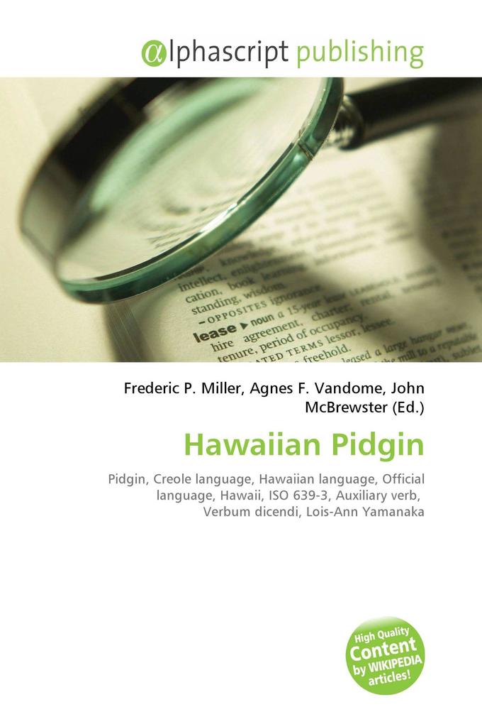 Hawaiian Pidgin