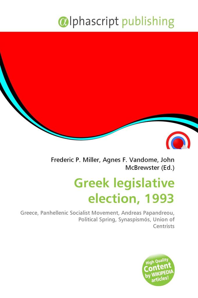 Greek legislative election 1993