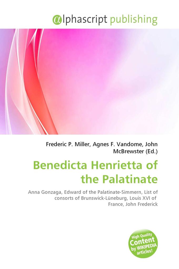 Benedicta Henrietta of the Palatinate
