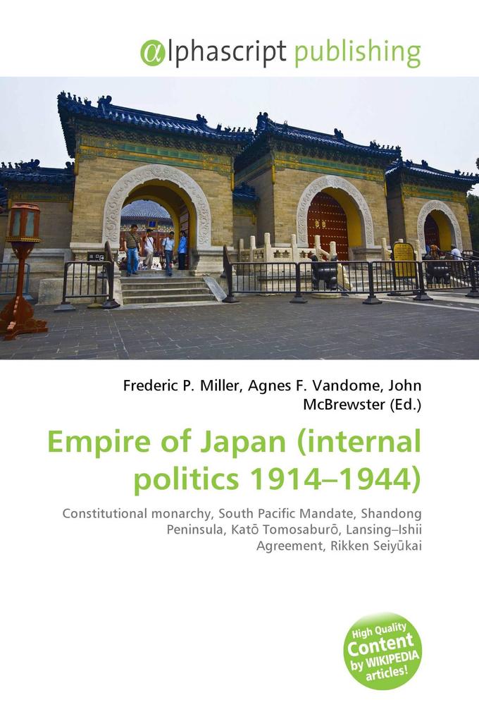 Empire of Japan (internal politics 1914-1944)