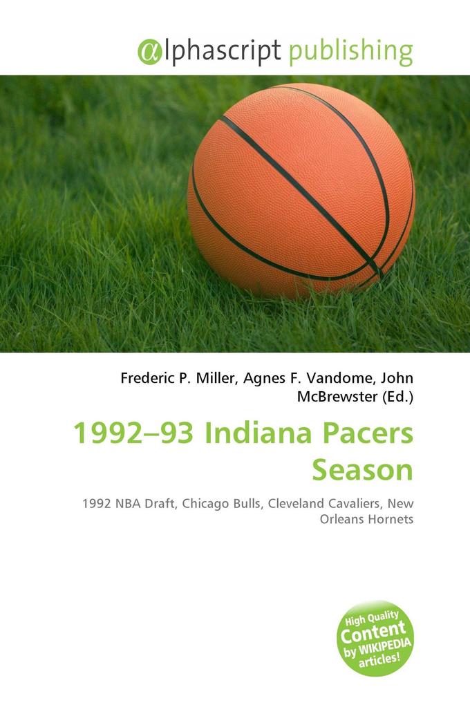 1992-93 Indiana Pacers Season