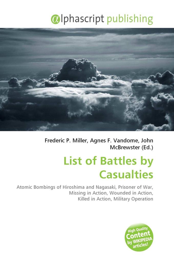 List of Battles by Casualties