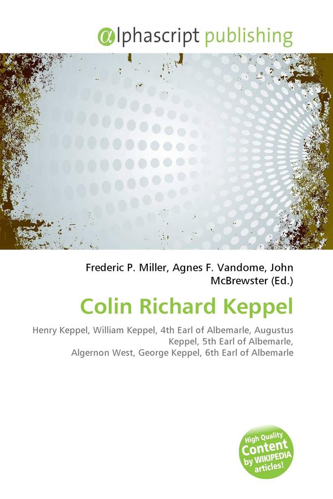 Colin Richard Keppel