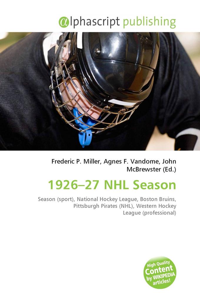 1926-27 NHL Season