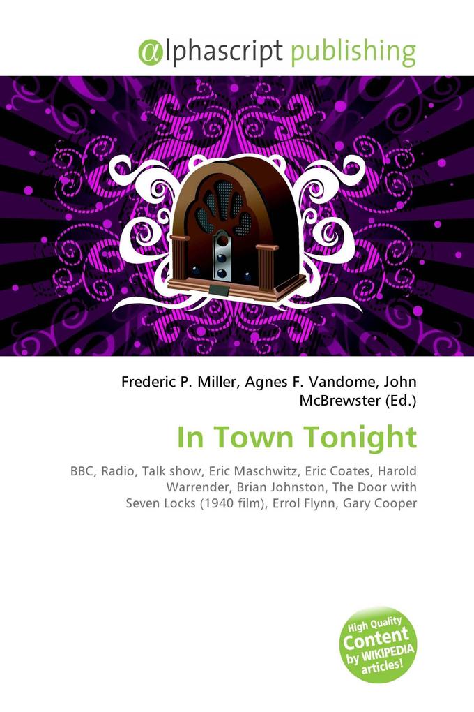 In Town Tonight