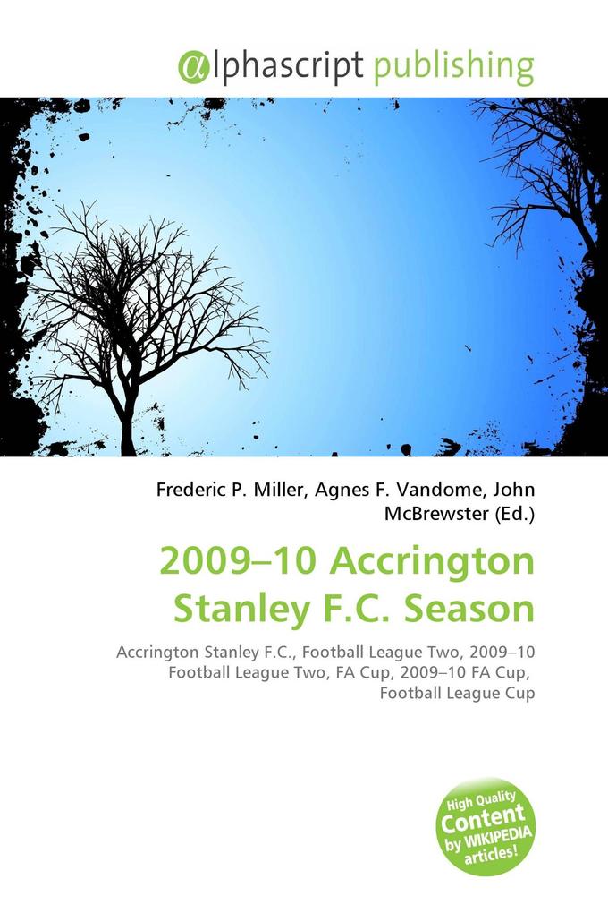 2009-10 Accrington Stanley F.C. Season