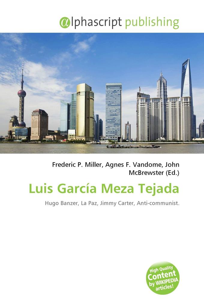 Luis García Meza Tejada