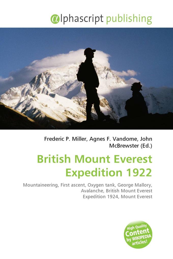 British Mount Everest Expedition 1922
