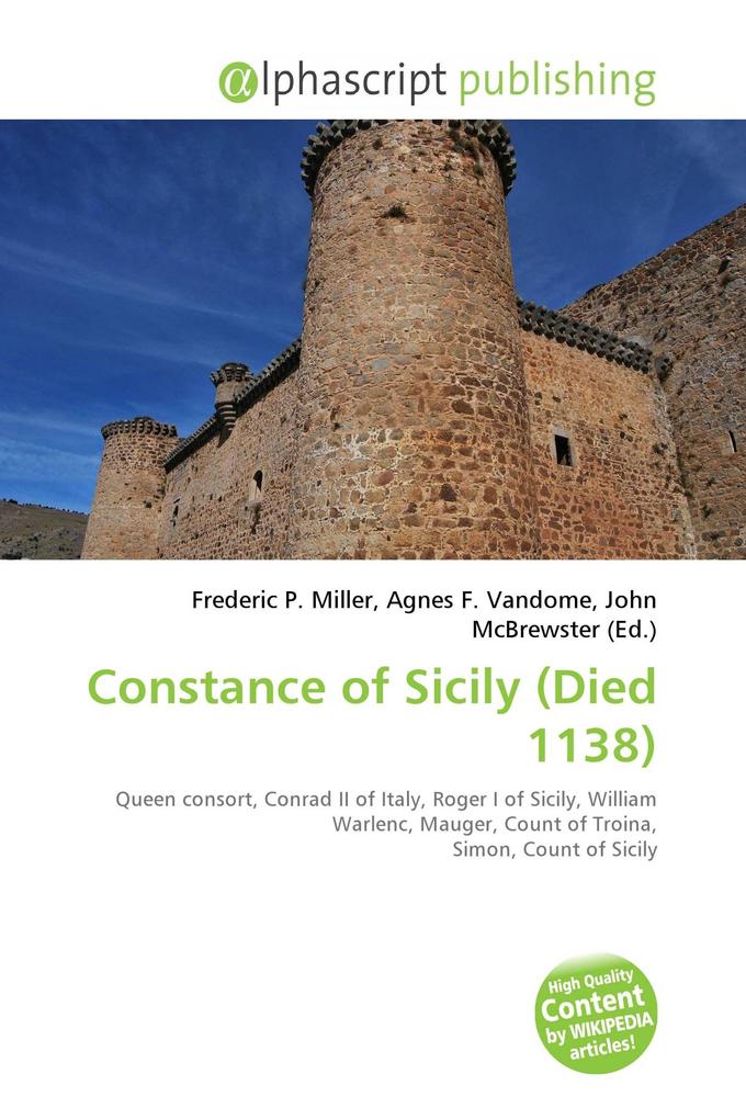 Constance of Sicily (Died 1138)