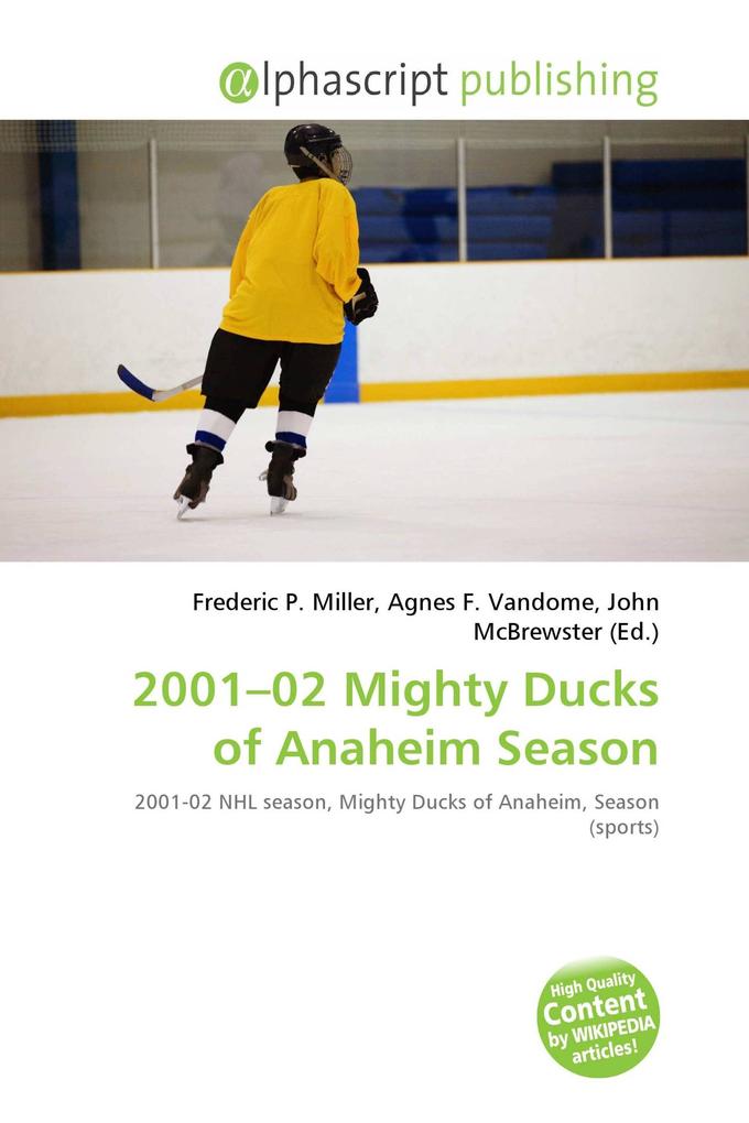 2001-02 Mighty Ducks of Anaheim Season